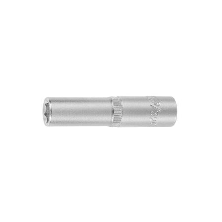 Holex 1/4 inch Drive Socket, 6 pt, Deep, 9/32 inch 631417 9/32